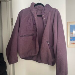Free people movement Lavender Fleece Jacket